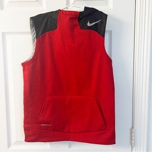 Nike Therma Fit Sleeveless Hoodie-L(Boy)